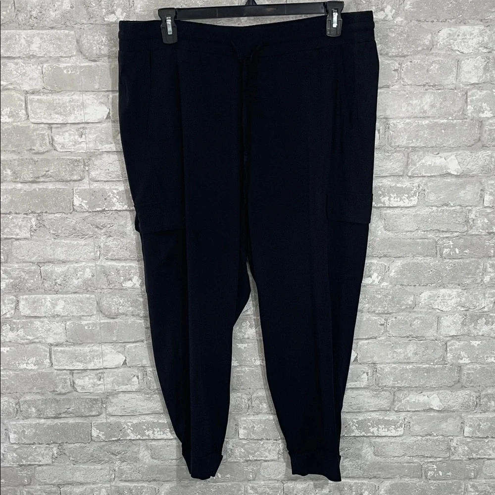Torrid Black Cargo Jogger Pants